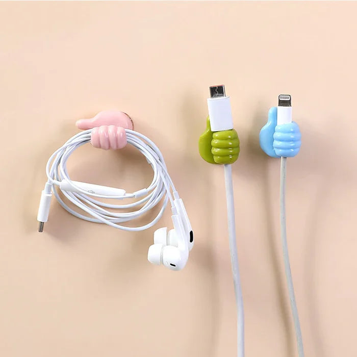(🔥LAST DAY PROMOTION - SAVE 50% OFF) 10Pcs Creative Thumbs Up Shape Wall Hook
