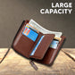Newly Fossy Multi-functional RFID Blocking Waterproof Durable PU Leather Wallet