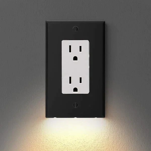 Last Day 50% OFF💡Outlet Wall Plate With Night Lights(No Batteries or Wires)