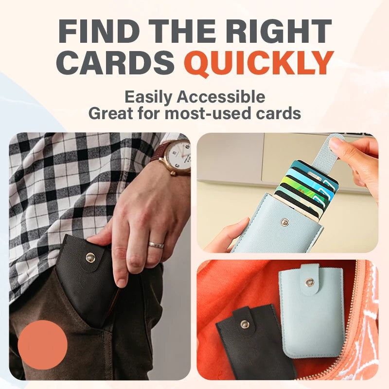 LAST DAY SALE 70% - Personalized Pull-out Card Organizer